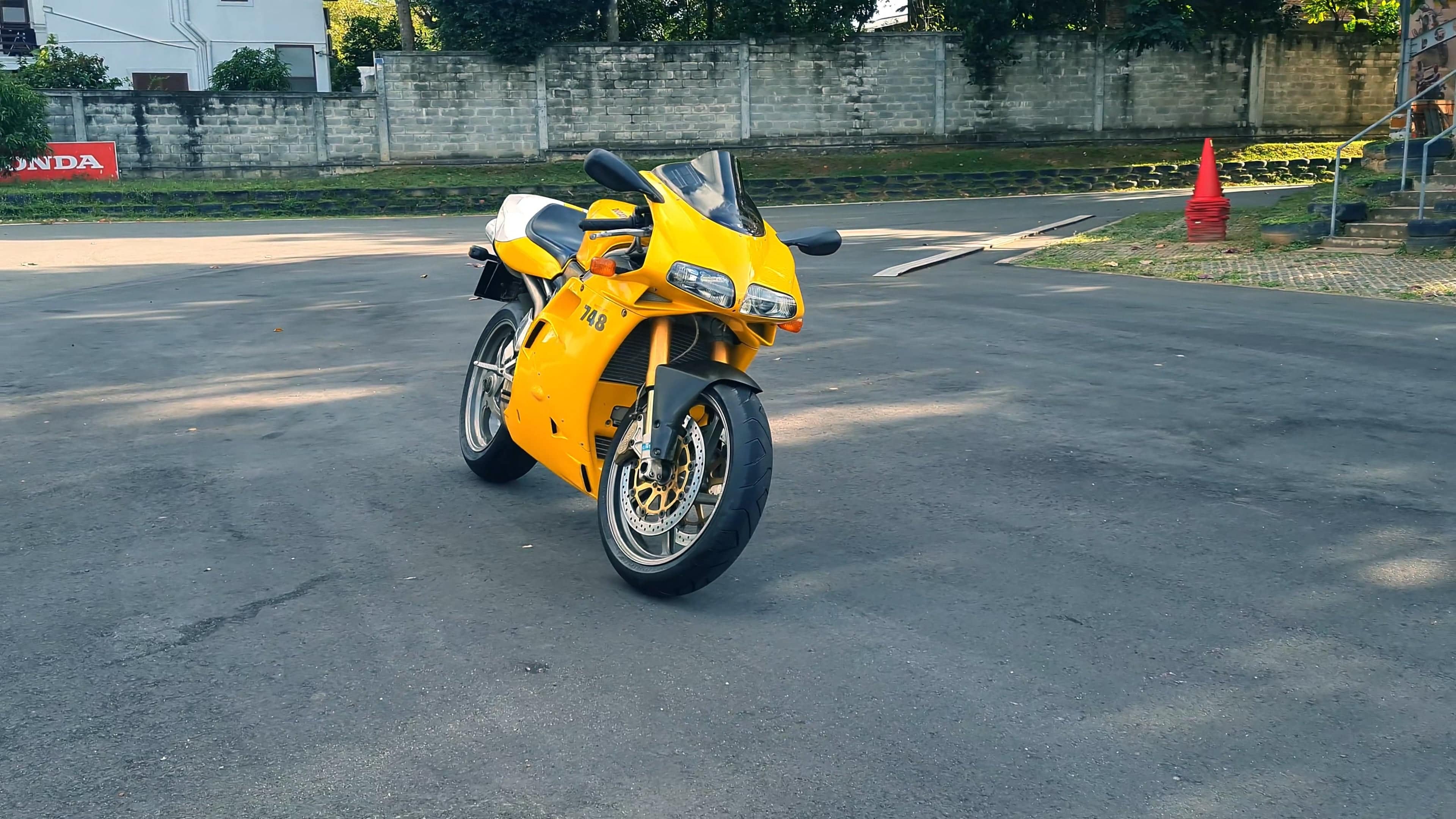 Yellow Color Ducati 748R for sale with Worldwide Shipping