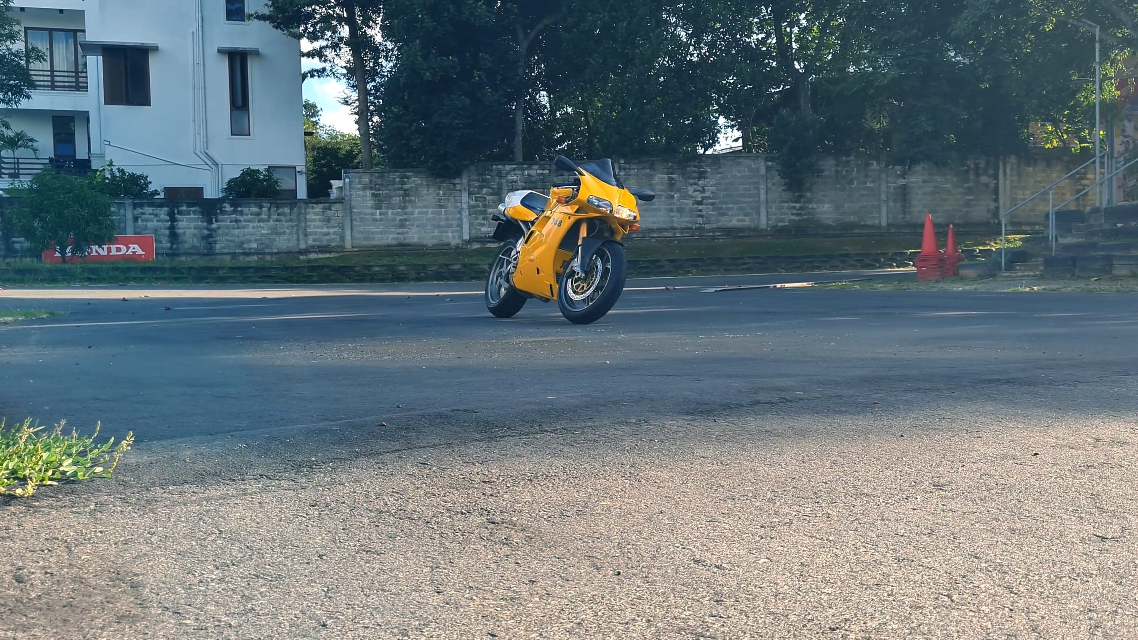 Yellow Color Ducati 748R for sale with Worldwide Shipping